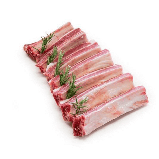Costine taglio Ribs di Maiale Nero fresche e non congelate, pronte per la preparazione.