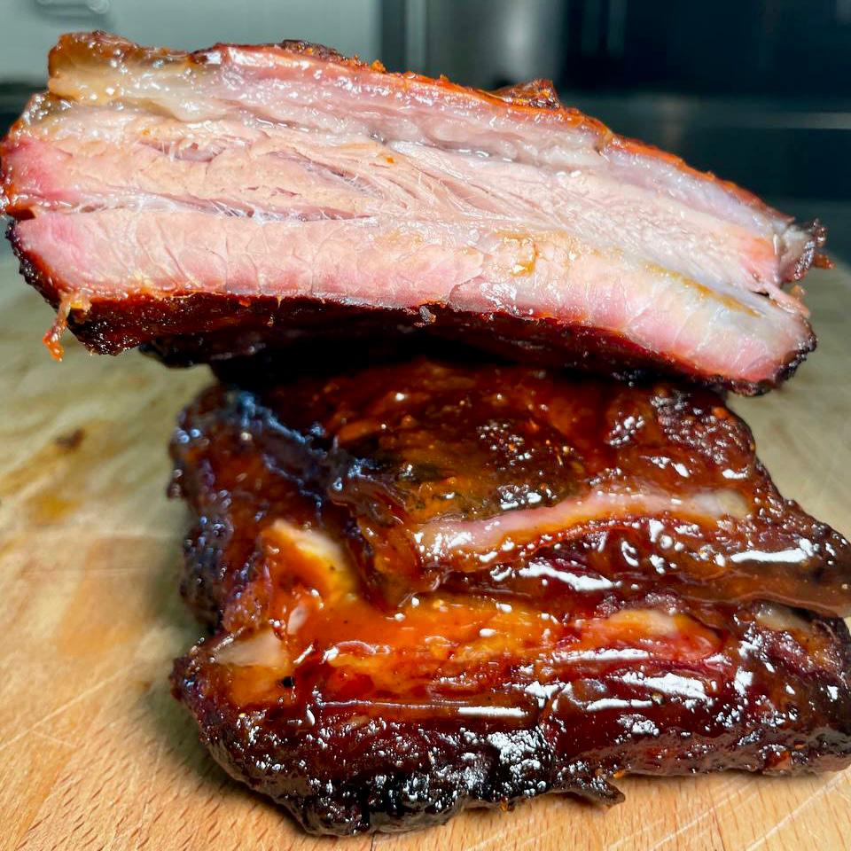 Costine Ribs di Suino Nero al Cirò Rosso DOCG - 4 kg