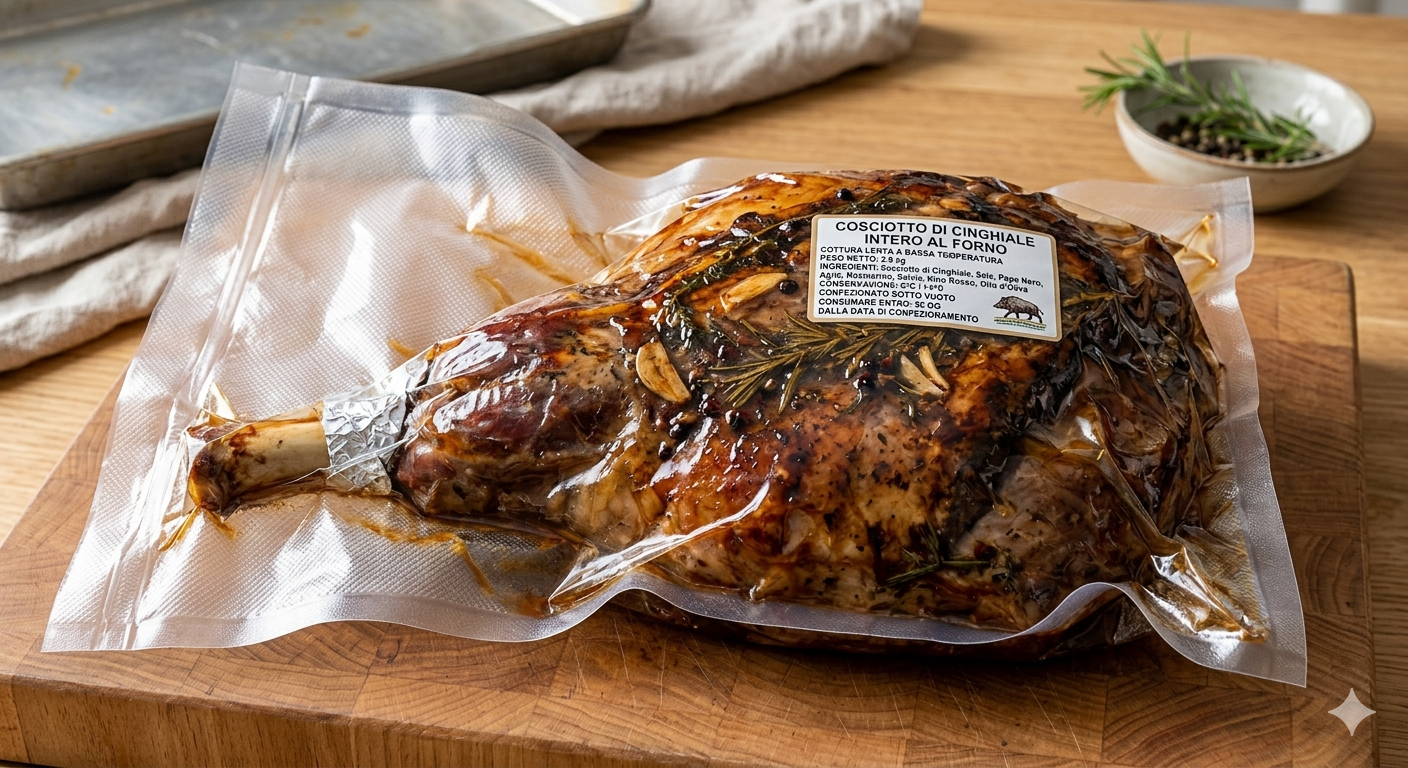 Cosciotto di Cinghiale al Forno - L'Essenza del Bosco 2 kg c.a