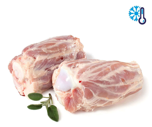 Stinco Crudo di Maiale Ner, fresco e non congelato, con erbe aromatiche, peso variabile, 800 gr. circa.