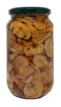 Funghi Champignon Affettati Aromatizzati  in Olio di semi di Girasole 1 kg.