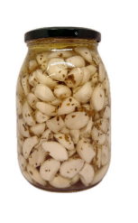 Aglio Intero Marinato in Olio di semi di Girasole 1 Kg
