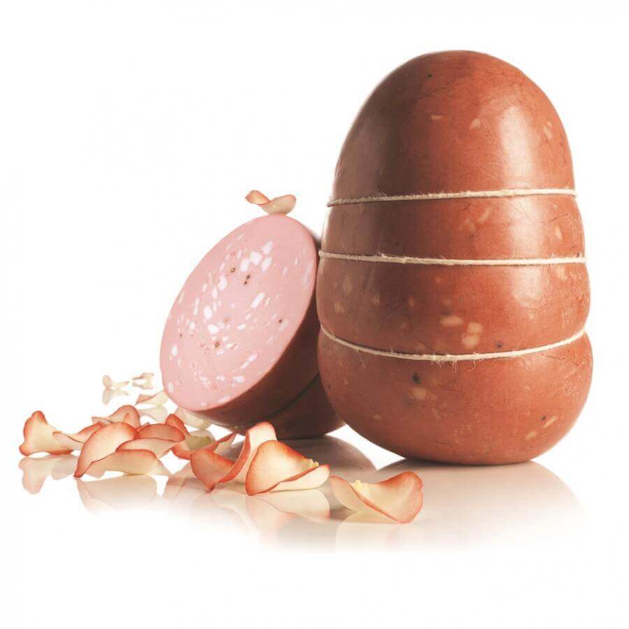 Mortadella g. A. Bologna Hohe Reichweite in hand gebundenen natürlichen Blase 13 kg