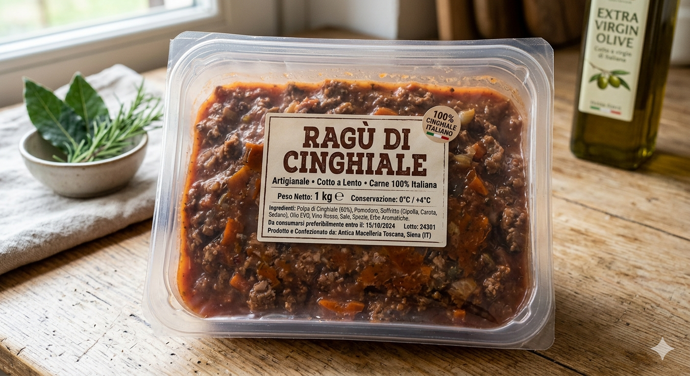 Ragù di Cinghiale: Il Re della Tavola 5 kg